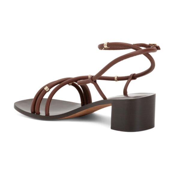 EMME PARSONS Made In Italy Leather Romy Bijoux Heeled Sandals - Picture 3 of 4